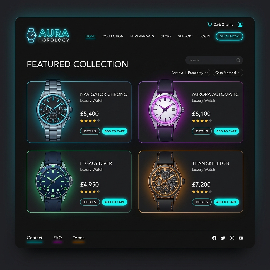 Mockup Desktop de Vende online las 24 horas del día